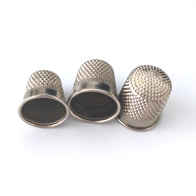 Sewing Thimble Metal - คุณภาพสูงโลหะ Finger Thimbles Tailor เย็บ Grip
