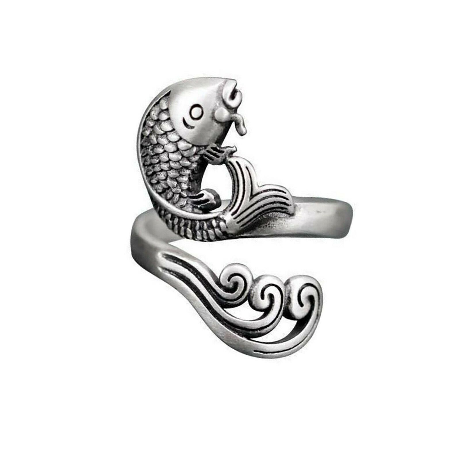 Sewing Thimble Metal - อุปกรณ์เย็บผ้าสแตนเลส รูปนกยูง ปลา ฟีนิกซ์ ห่วงถักไหมพรม แหวนโครเชต์