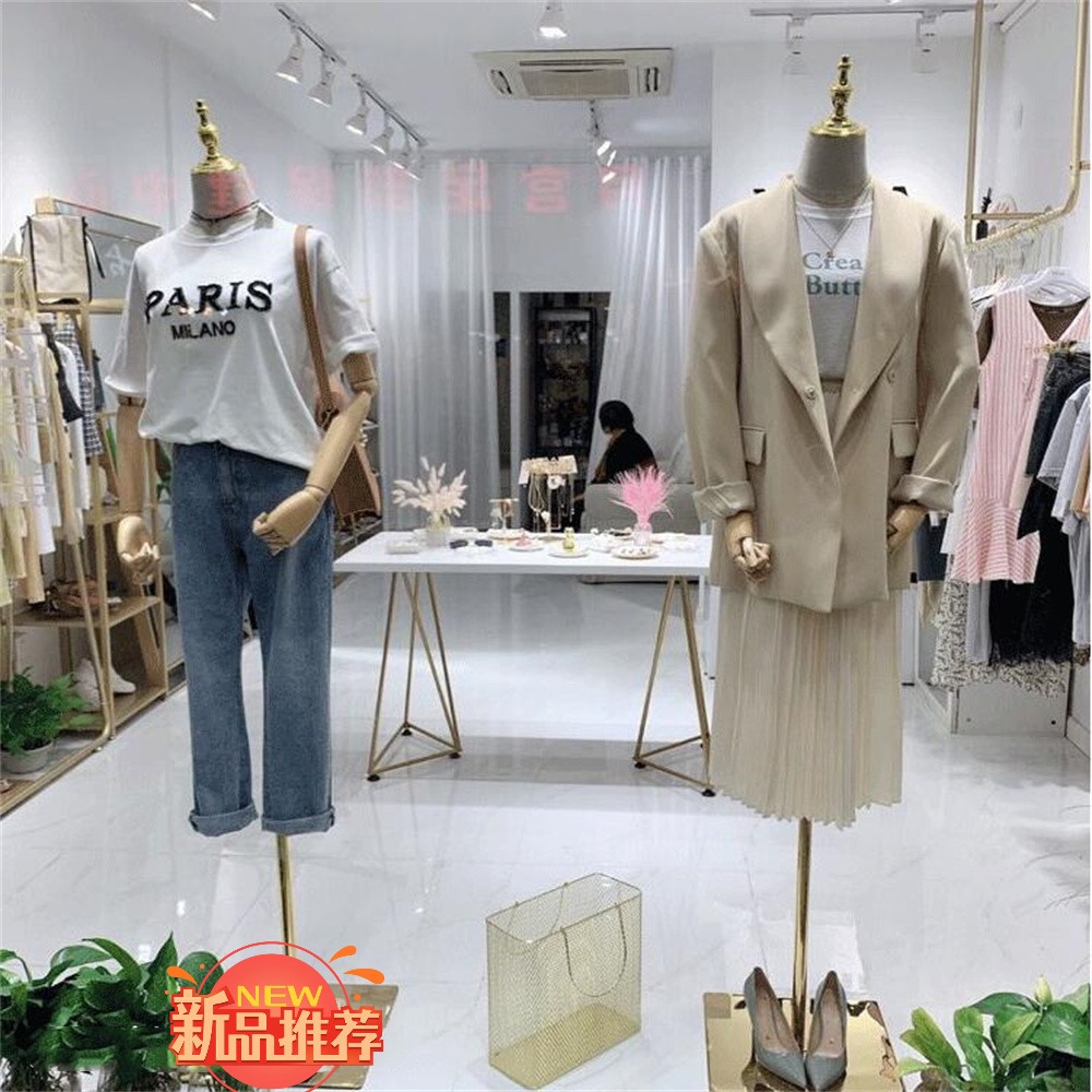 Dress Form Mannequin - พลาสติกผ้าลินินผ้าหุ่นนางแบบหญิงสําหรับเย็บชุดแต่งงาน,Body ร้านเสื้อผ้า,ฐานโลหะ,ผ้า Art,E215