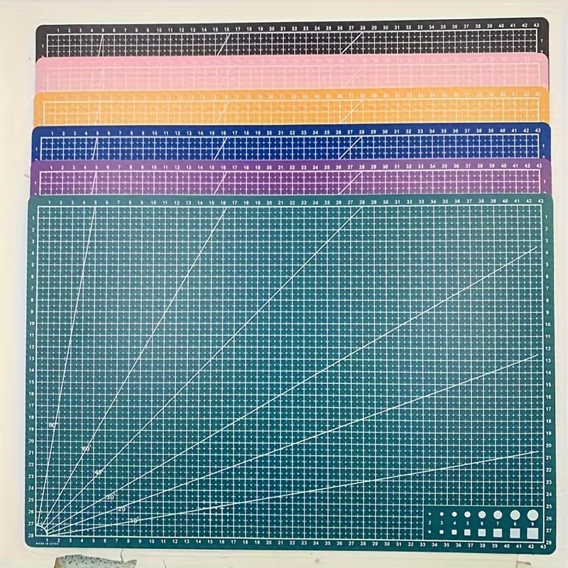 Cutting Mat Self Heal - แผ่นรองตัด PVC แบบซ่อมแซมตัวเองได้ ขนาด A3 A4