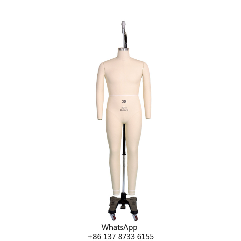 Dress Form Mannequin - หุ่นโชว์เสื้อผ้าชายแบบปรับได้ ทำจากไฟเบอร์กลาส สำหรับงานตัดเย็บเสื้อผ้า
