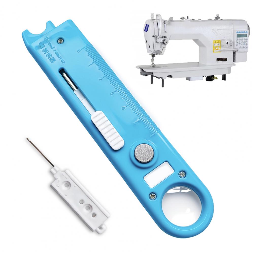 Needle Threader Tool - อุปกรณ์ช่วยร้อยเข็ม 2 ชิ้น ชุดเครื่องมือร้อยด้ายเย็บผ้า 4-in-1 พร้อมที่ถอนด้าย