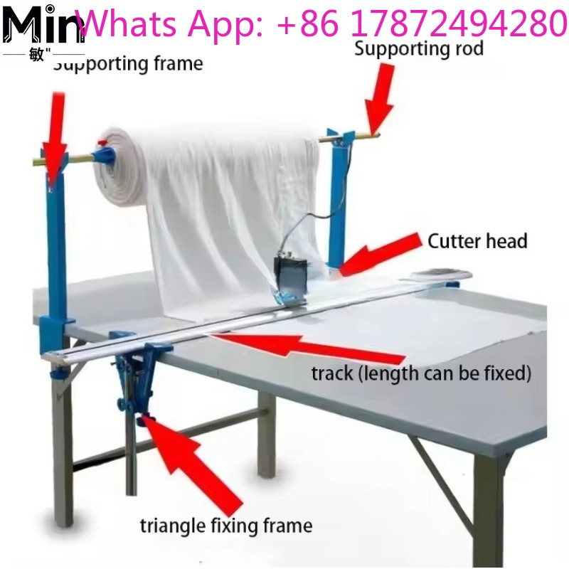 Rotary Cutter Fabric - เครื่องตัดผ้าแบบหมุนอัตโนมัติเต็มรูปแบบสำหรับตัดปลายผ้า