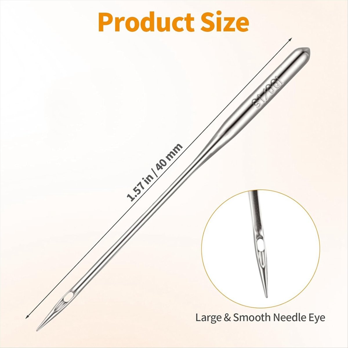 Leather Needle Heavy - ABZT เข็มจักรเย็บผ้าสำหรับงานหนัก 150 ชิ้น สำหรับผ้าหนา หนัง