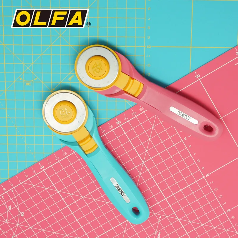 Rotary Cutter Fabric - Olfa RTY-2 /c 45มิลลิเมตรโรตารี pinkle ใบมีดตัดอเนกประสงค์จักรเย็บผ้าสำหรับตัด