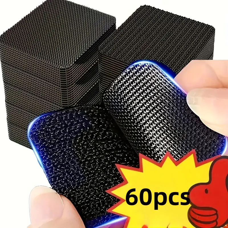 Cutting Mat Self Heal - 60 ชิ้น/30 คู่เทปกาวที่แข็งแรงทนต่อการขีดข่วน - DIY พรมปูพื้นรถยนต์แบบมีกาวในตัว,