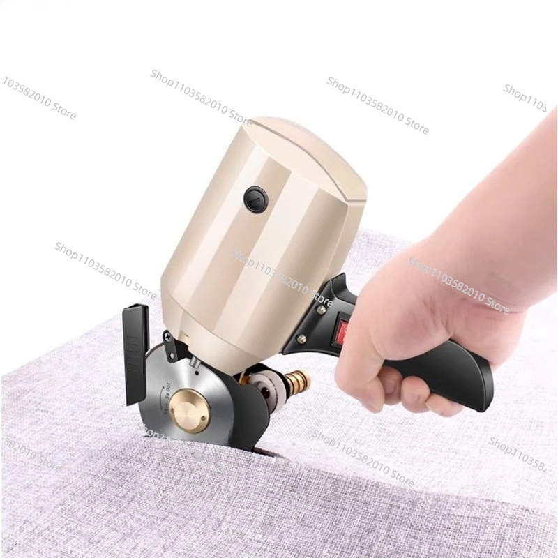 Rotary Cutter Fabric - เครื่องตัดผ้าไฟฟ้าแบบหมุน 4 นิ้ว 250 วัตต์, เครื่องตัดผ้าหลายชั้นสำหรับช่างตัดเสื้อและงาน