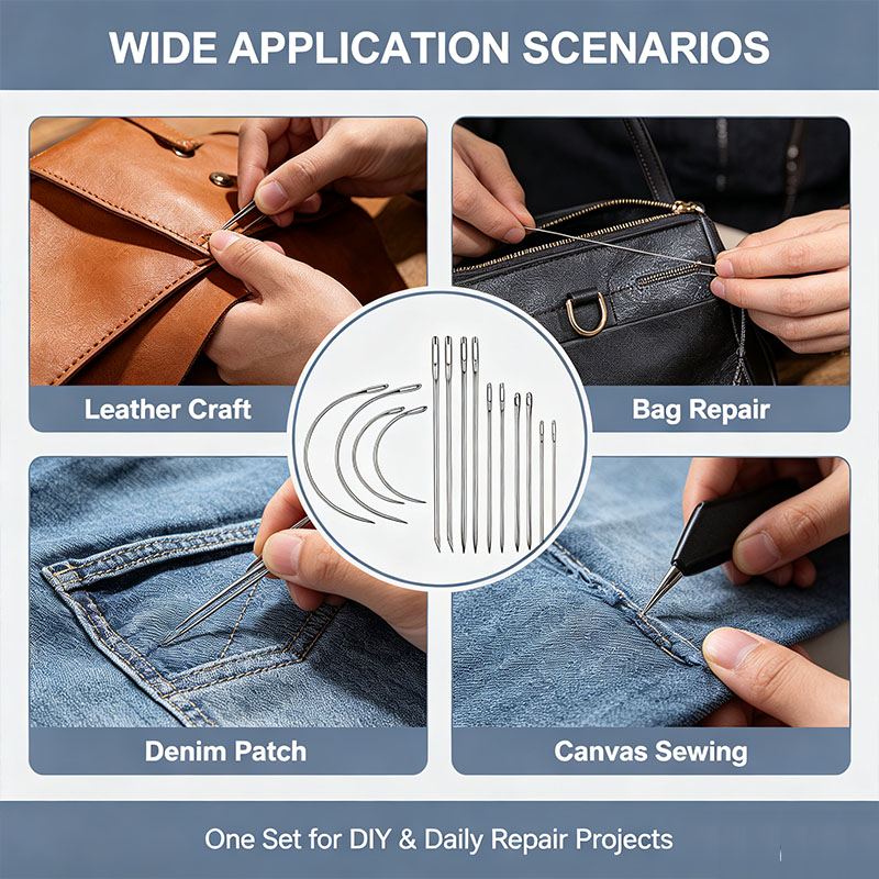 เข็มเย็บหนังโค้งแบบ DIY สำหรับ - Leather Needle Heavy บทวิจารณ์และราคา