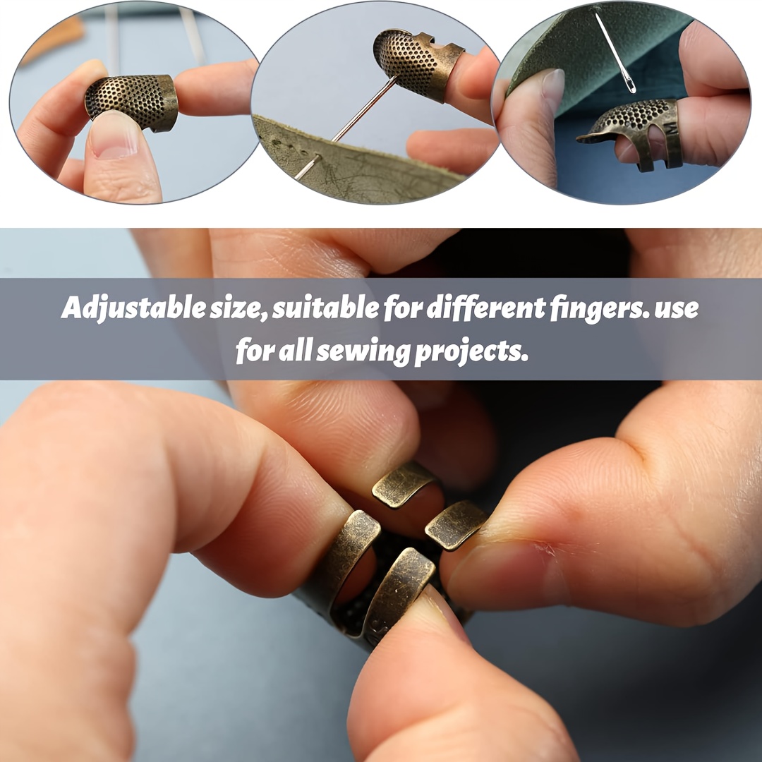 ปลอกนิ้วเย็บผ้า, ปลอกนิ้วโลหะป - Sewing Thimble Metal บทวิจารณ์และราคา