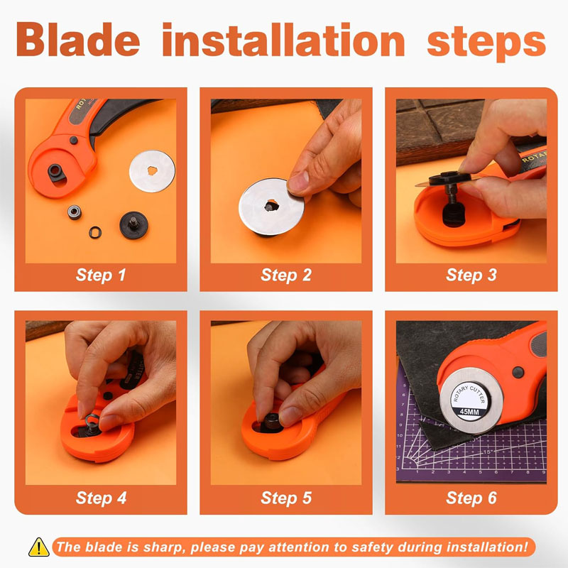 เครื่องตัดผ้าแบบหมุน ใบมีดขนาด - Rotary Cutter Fabric บทวิจารณ์และราคา