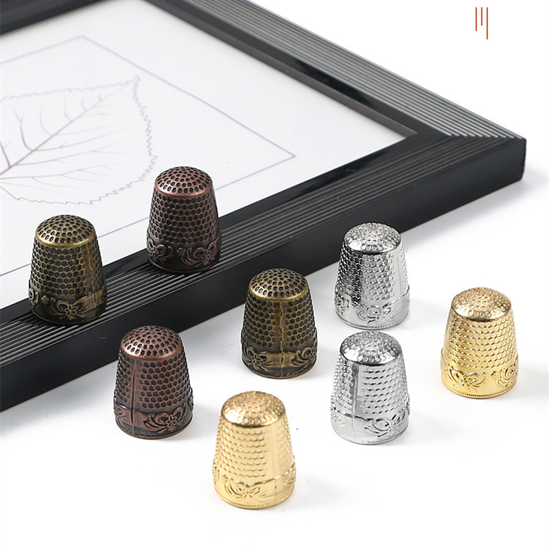 แหวนปลอกนิ้วแบบโบราณที่ป้องกัน - Sewing Thimble Metal บทวิจารณ์และราคา
