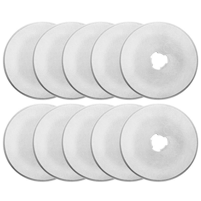 10Pcs ใบมีดตัดโรตารี่ใบเลื่อยว - Rotary Cutter Fabric บทวิจารณ์และราคา