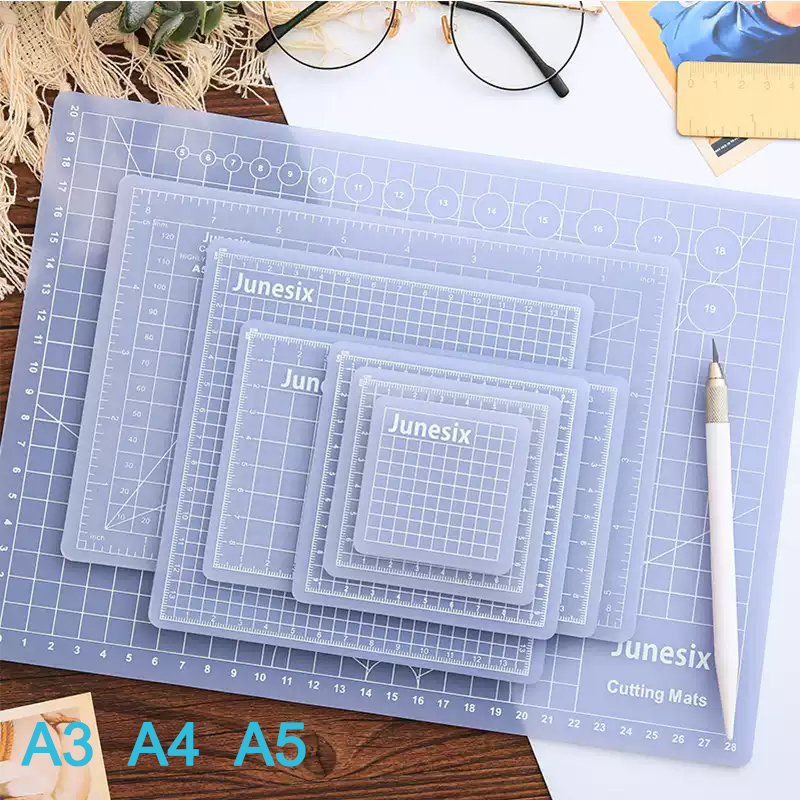 A3/A4/A5 เสื่อตัดโปร่งแสง Pvc  - Cutting Mat Self Heal บทวิจารณ์และราคา