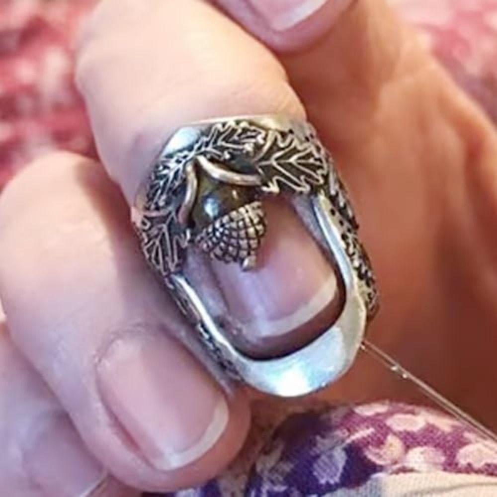 ปลอกนิ้วเย็บผ้าแบบเปิด ทำจากโล - Sewing Thimble Metal บทวิจารณ์และราคา