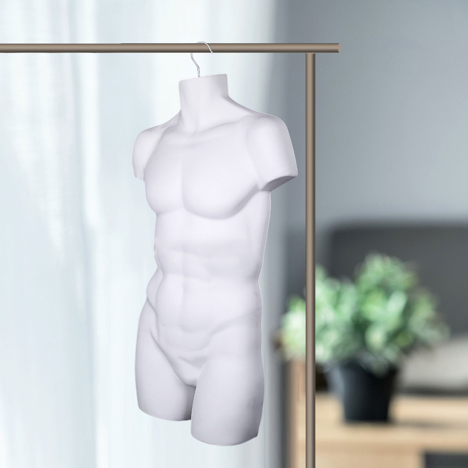 ชาย Mannequin Hanger Stand ลํา - Dress Form Mannequin บทวิจารณ์และราคา