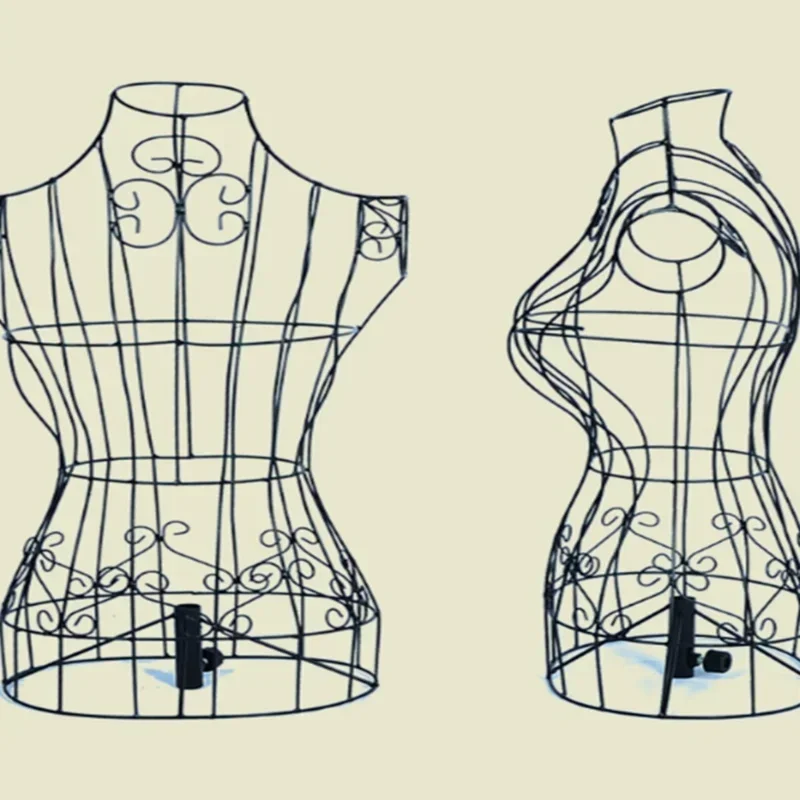 เหล็กหุ่นนางแบบหญิงลําตัวพร้อม - Dress Form Mannequin บทวิจารณ์และราคา