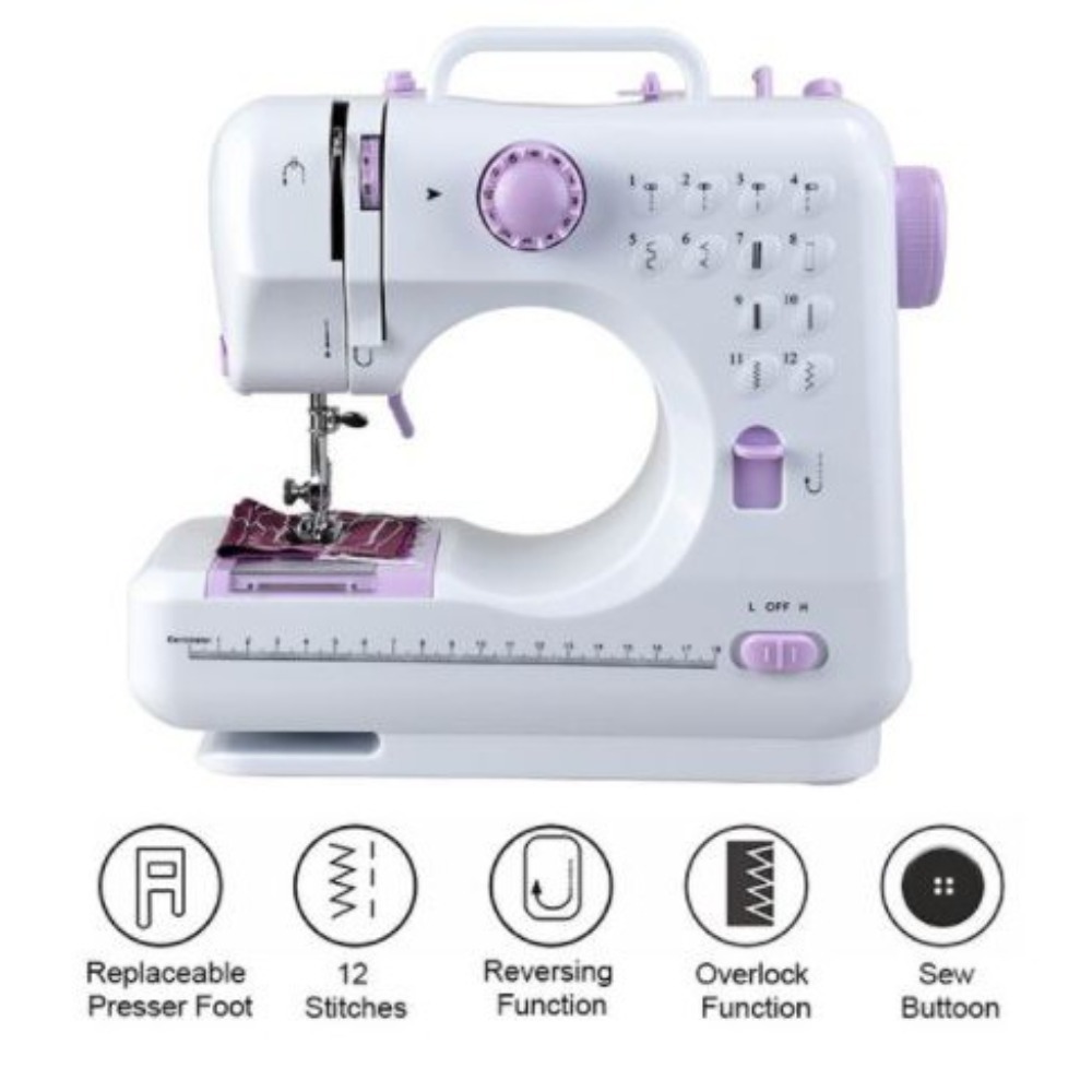 จักรเย็บผ้าไฟฟ้าขนาดเล็กสำหรับ - Sewing Jahit บทวิจารณ์และราคา