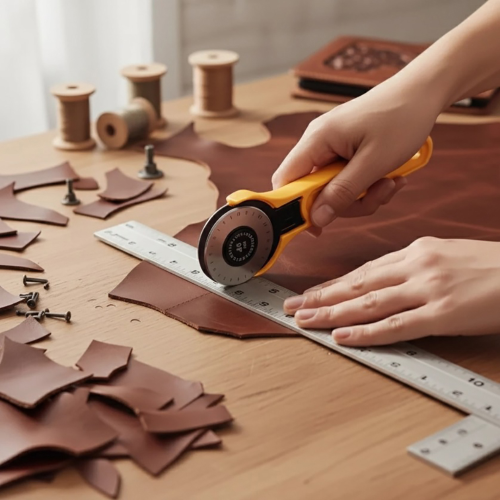 เครื่องตัดผ้าแบบหมุน 45 มม. เค - Rotary Cutter Fabric บทวิจารณ์และราคา