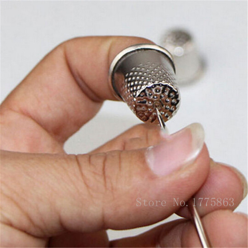 50Pcs 18Mm Finger Thimbles Met - Sewing Thimble Metal บทวิจารณ์และราคา