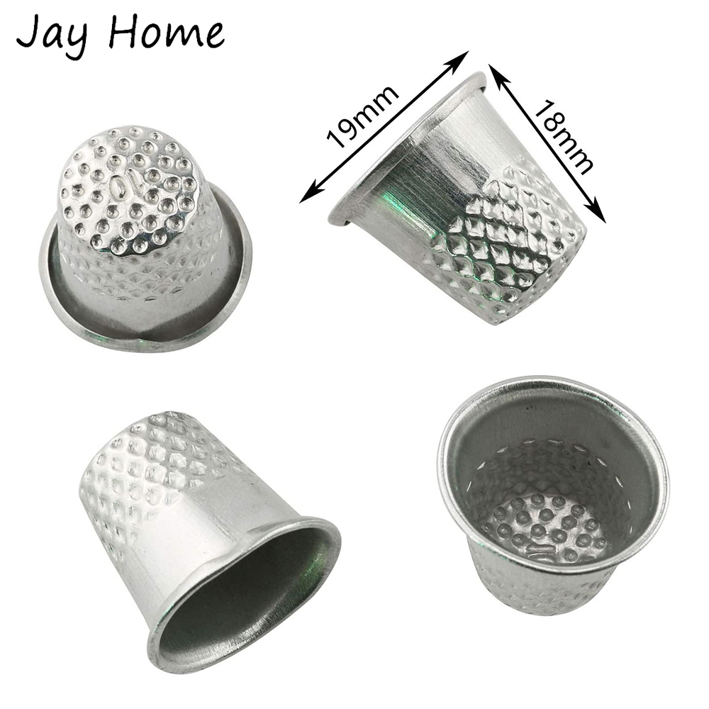 5/10Pcs จักรเย็บผ้าเงิน Thimbl - Sewing Thimble Metal บทวิจารณ์และราคา