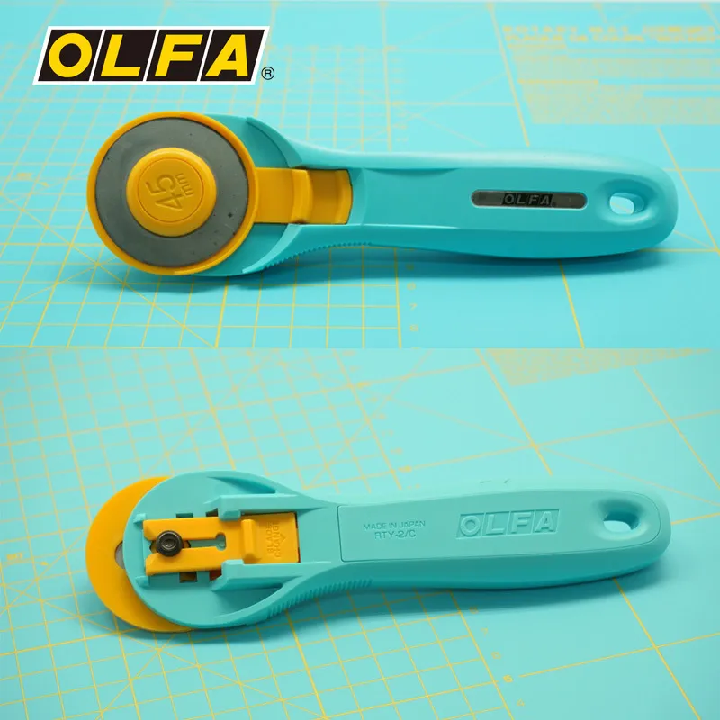 Olfa RTY-2 /c 45มิลลิเมตรโรตาร - Rotary Cutter Fabric บทวิจารณ์และราคา