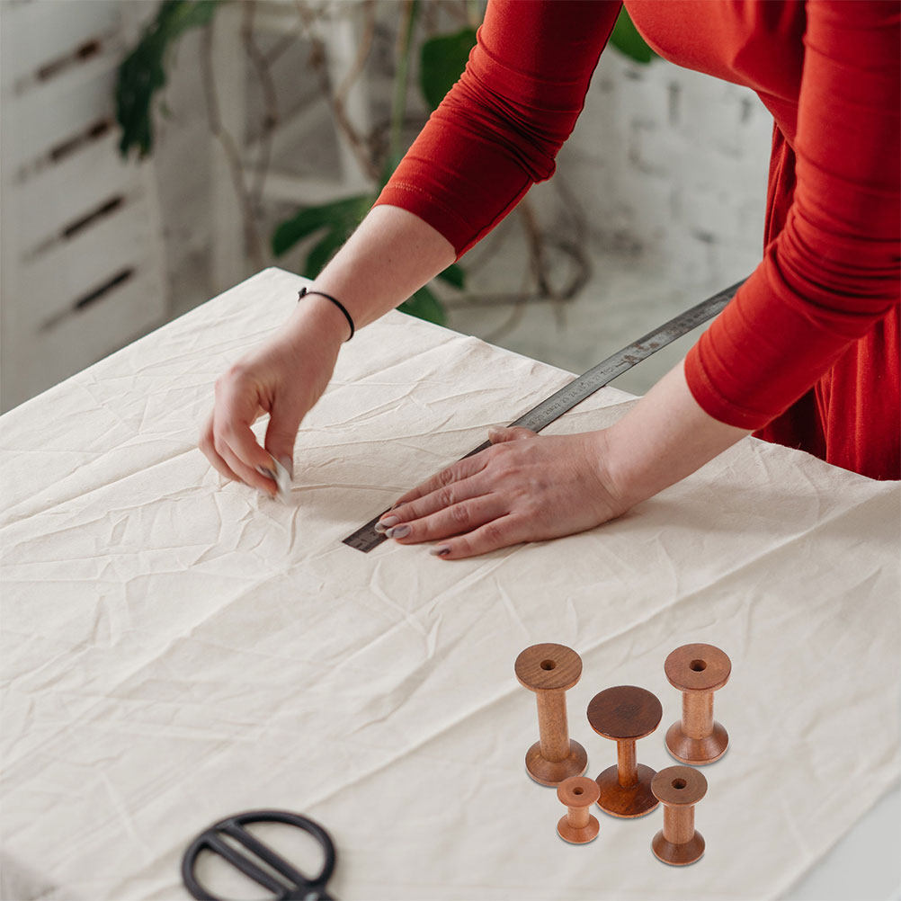 ชุดกระสวยไม้ 7 ชิ้น ประหยัดพื้ - Sewing Knit บทวิจารณ์และราคา