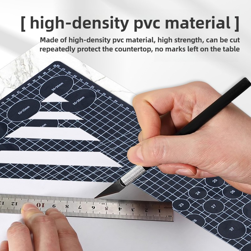 แผ่นรองตัด A2 PVC ทนทาน ซ่อมแซ - Cutting Mat Self Heal บทวิจารณ์และราคา