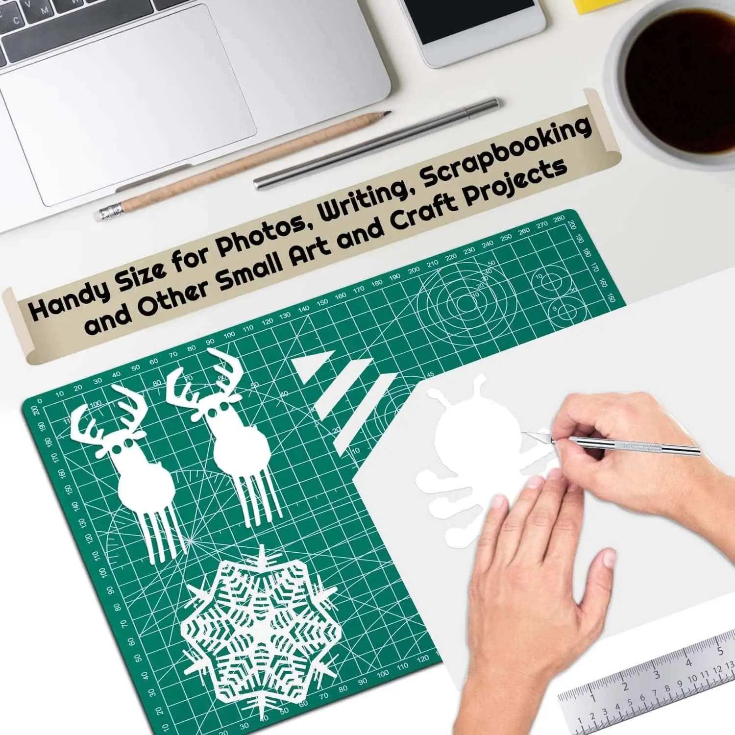 A2 A3 A4 A5 แผ่นตัด PVC Double - Cutting Mat Self Heal บทวิจารณ์และราคา