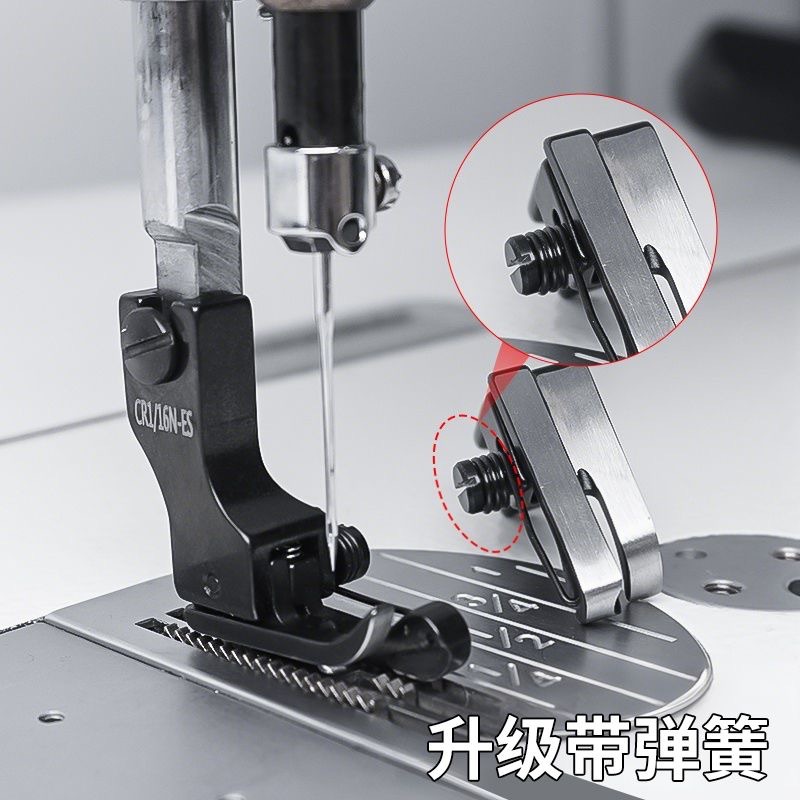 ตีนผีเหล็กไทเทเนียมสีดำแบบสูง- - Textile Sewing Machines บทวิจารณ์และราคา
