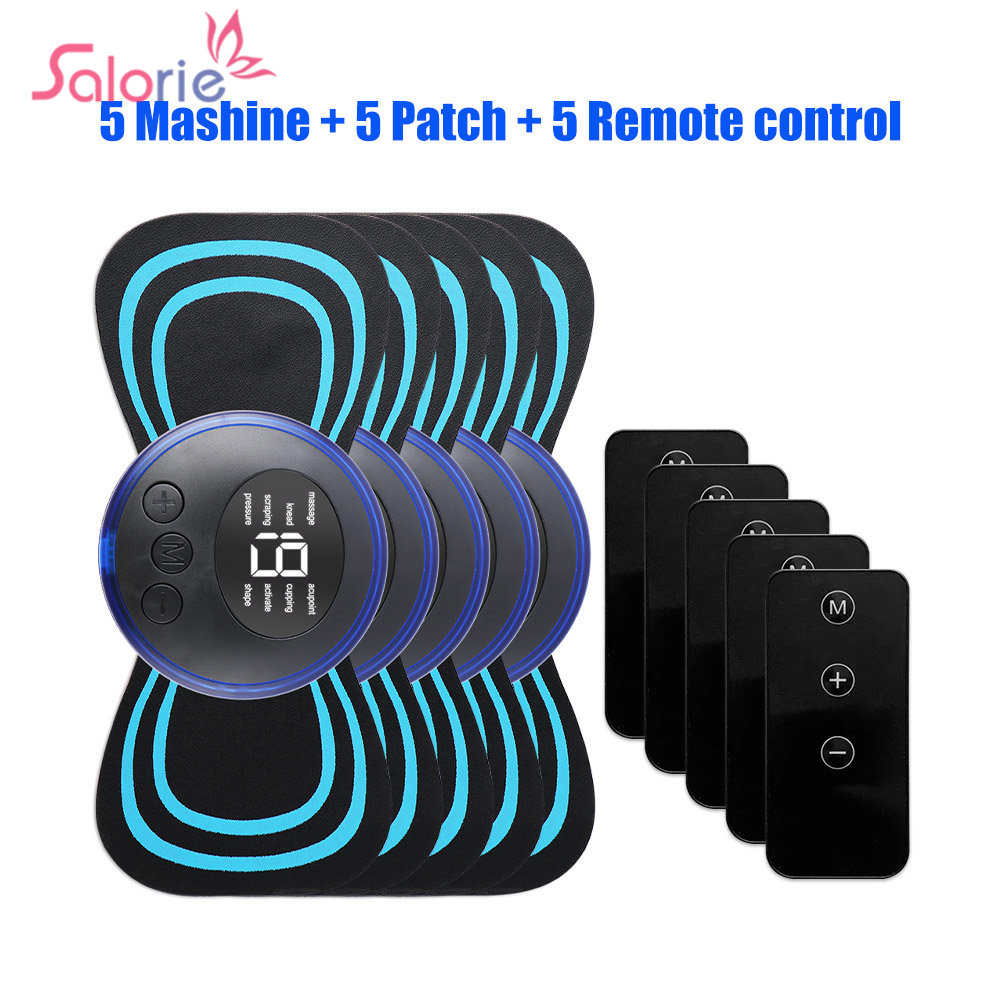 5 ชิ้นชุดคอกลับนวดสติกเกอร์ EM - Shoulder Pad Set In บทวิจารณ์และราคา