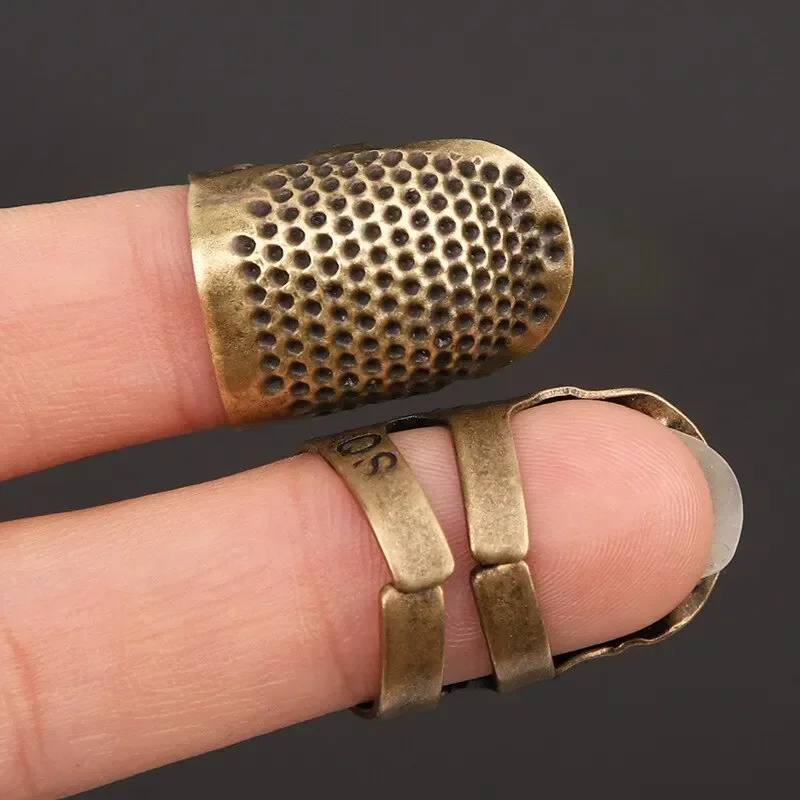 ปลอกนิ้วทองแดง 2 ชิ้น สำหรับเย - Sewing Thimble Metal บทวิจารณ์และราคา