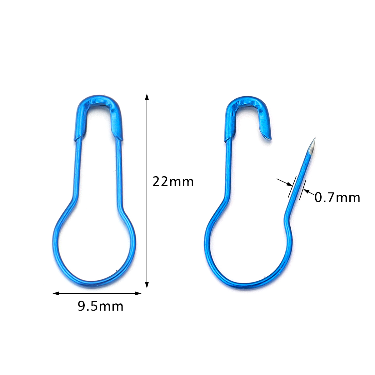 เข็มกลัดเหล็กหลากสี 22 มม. จำน - Sewing Knit บทวิจารณ์และราคา