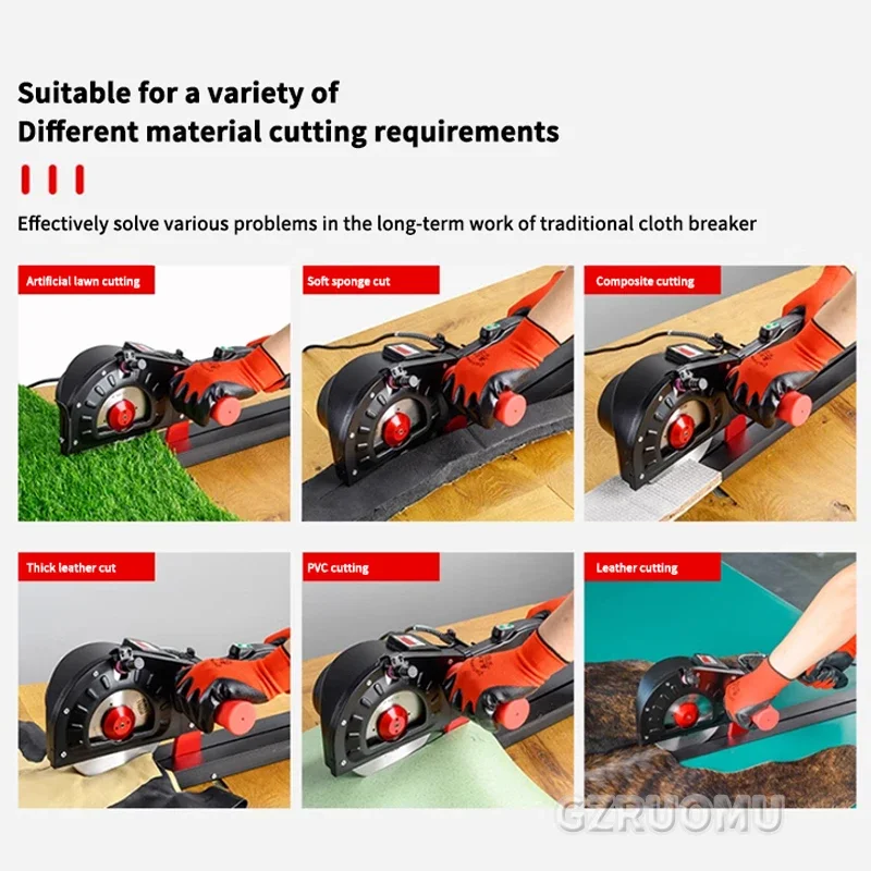 เครื่องตัดผ้าไฟฟ้าแบบหมุน 168  - Rotary Cutter Fabric บทวิจารณ์และราคา