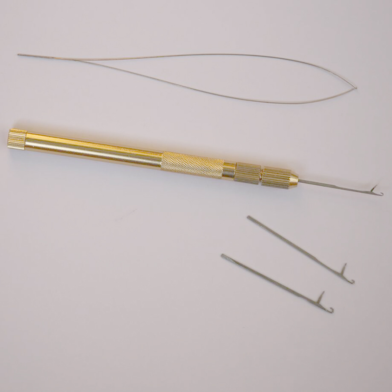 ชุดอุปกรณ์ต่อผมแบบขนนกอะลูมิเน - Needle Threader Tool บทวิจารณ์และราคา