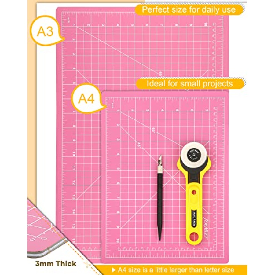 แผ่นรองตัดแบบซ่อมแซมตัวเองได้  - Cutting Mat Self Heal บทวิจารณ์และราคา