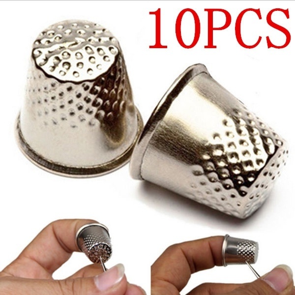ฝาครอบนิ้วป้องกันเข็มเย็บผ้า 1 - Sewing Thimble Metal บทวิจารณ์และราคา