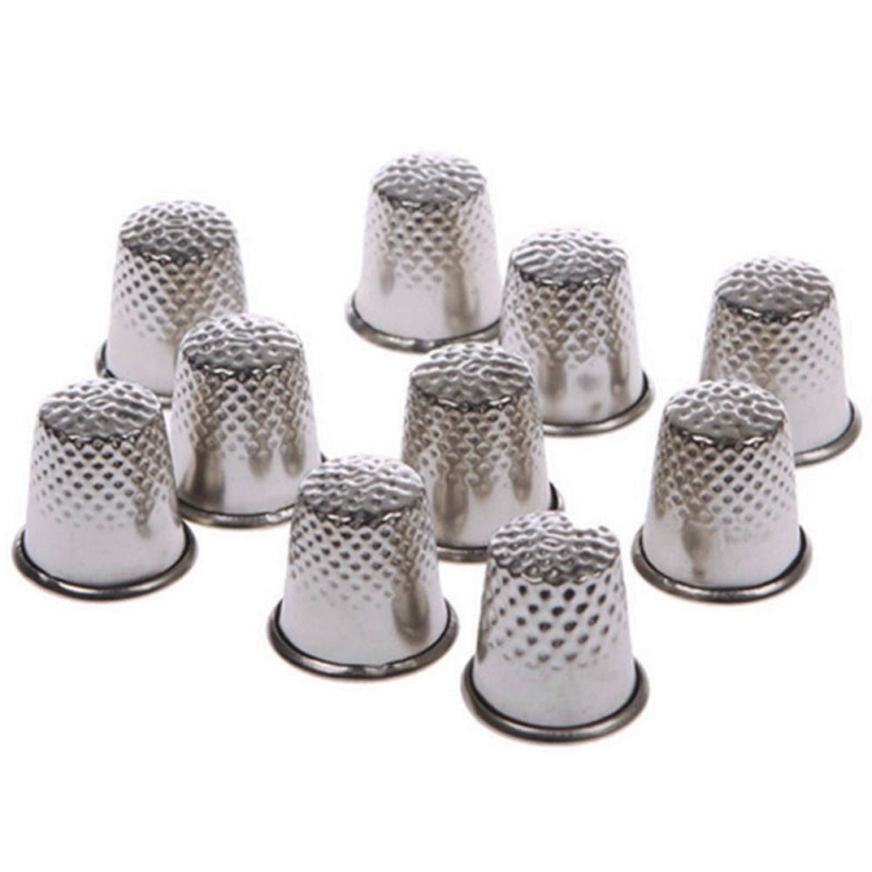 ฝาครอบนิ้วป้องกันเข็มเย็บผ้า 1 - Sewing Thimble Metal บทวิจารณ์และราคา