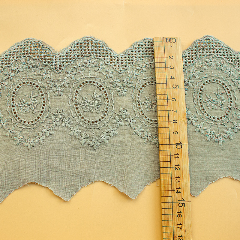 2 หลาผ้าฝ้ายปักลูกไม้สุทธิริบบ - Sewing Net บทวิจารณ์และราคา
