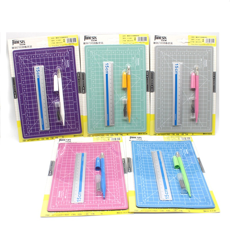 ชุดอุปกรณ์ตัดแบบ A5 พร้อมไม้บร - Cutting Mat Self Heal บทวิจารณ์และราคา