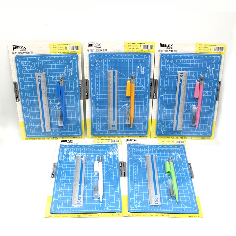ชุดอุปกรณ์ตัดแบบ A5 พร้อมไม้บร - Cutting Mat Self Heal บทวิจารณ์และราคา