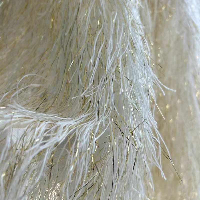 ผ้าตาข่ายปักเลื่อมพร้อมขนนกและ - Sewing Knit บทวิจารณ์และราคา