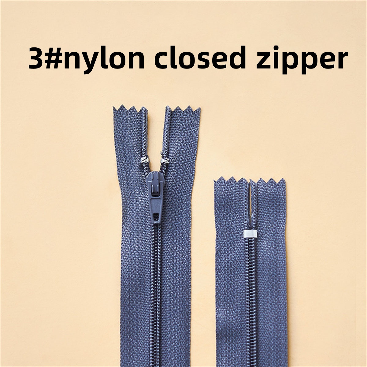 10 ชิ้น # ซิปไนลอนแบบปิด 3 ชิ้ - Sewing Front Zipper บทวิจารณ์และราคา