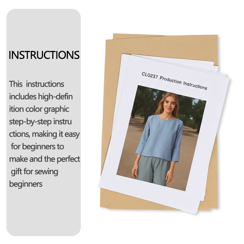 แพทเทิร์นการตัดเย็บเสื้อผ้าลิน - Textile Sewing Patterns บทวิจารณ์และราคา