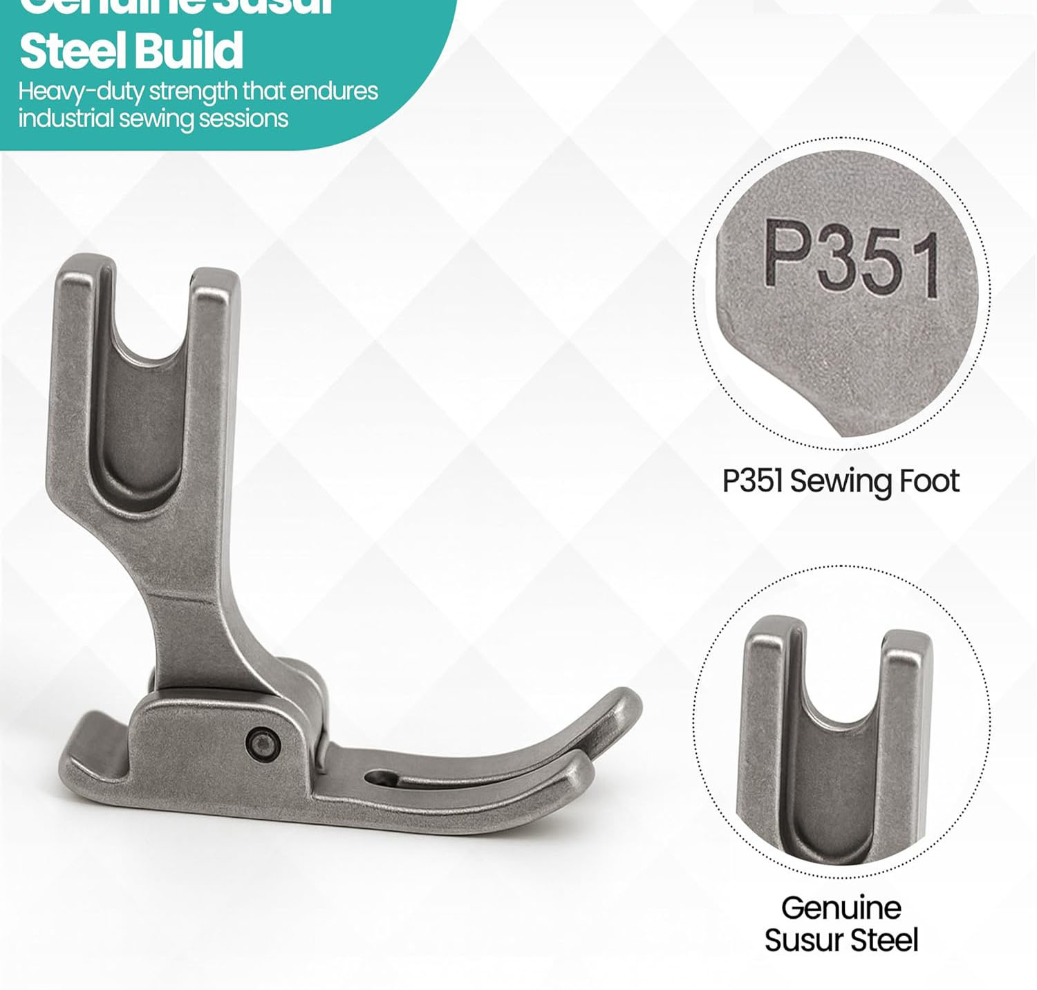 P351 ตีนผีมาตรฐานสำหรับจักรเย็ - Textile Sewing Machines บทวิจารณ์และราคา